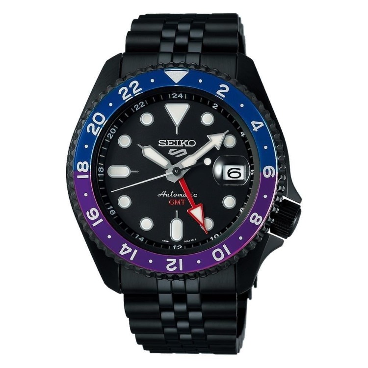 Seiko 5 Sports Otomatik GMT SSK027K Erkek Kol Saati SSK027K1