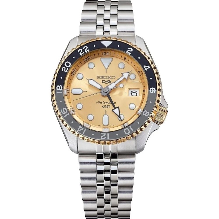 Seiko 5 Sports Otomatik GMT SSK044K Erkek Kol Saati SSK044K1