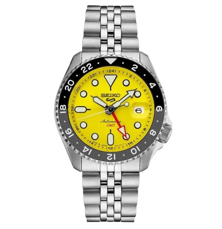 Seiko 5 Sports Otomatik GMT SSK017 Erkek Kol Saati SSK017J1
