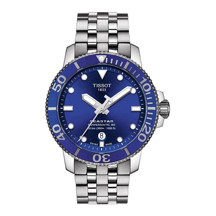 Tissot Seastar 1000 Powermatic 80 T1204071104100 Erkek Kol Saati T120.407.11.041.00