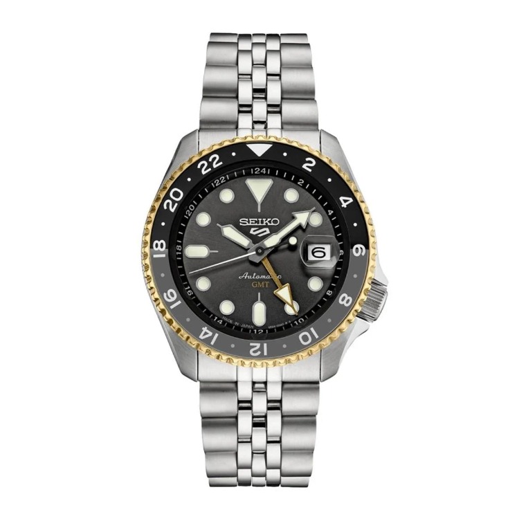 Seiko 5 Sports Otomatik GMT SSK021K Erkek Kol Saati SSK021K1
