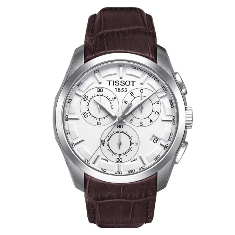 Tissot Couturier Chronograph T0356171603100 Erkek Kol Saati T035.617.16.031.00