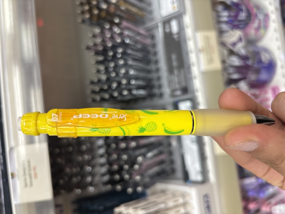 Serve deep 0.7 versatil kalem desenli neon