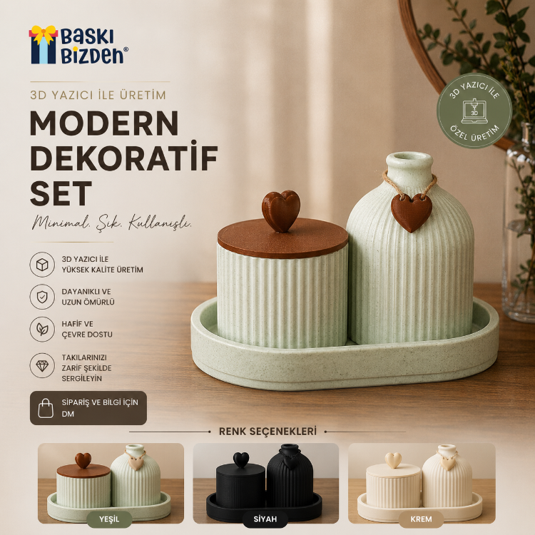 MODERN DEKORATİF SET