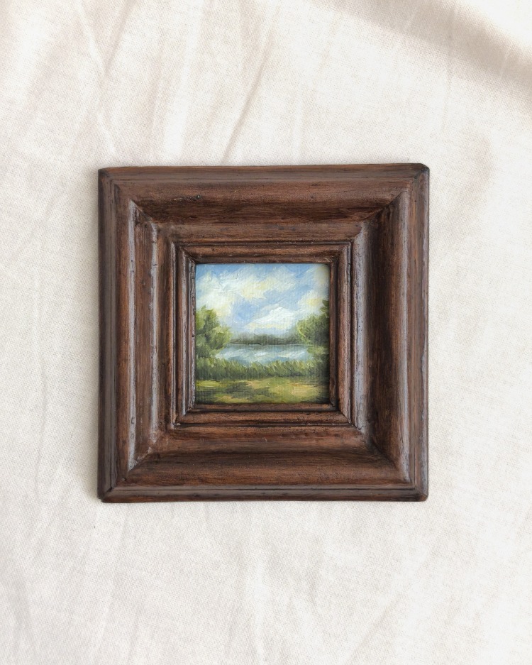 Distant Meadow | Orijinal Yağlı Boya