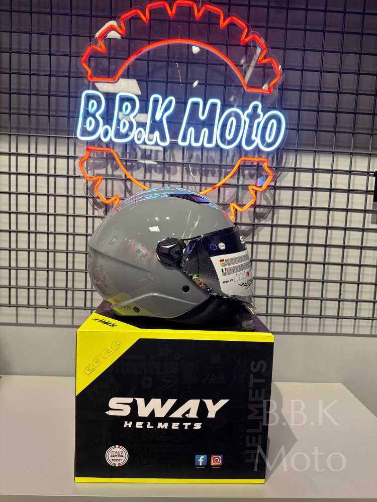 SWAY 765 KASK GLOSS GREY