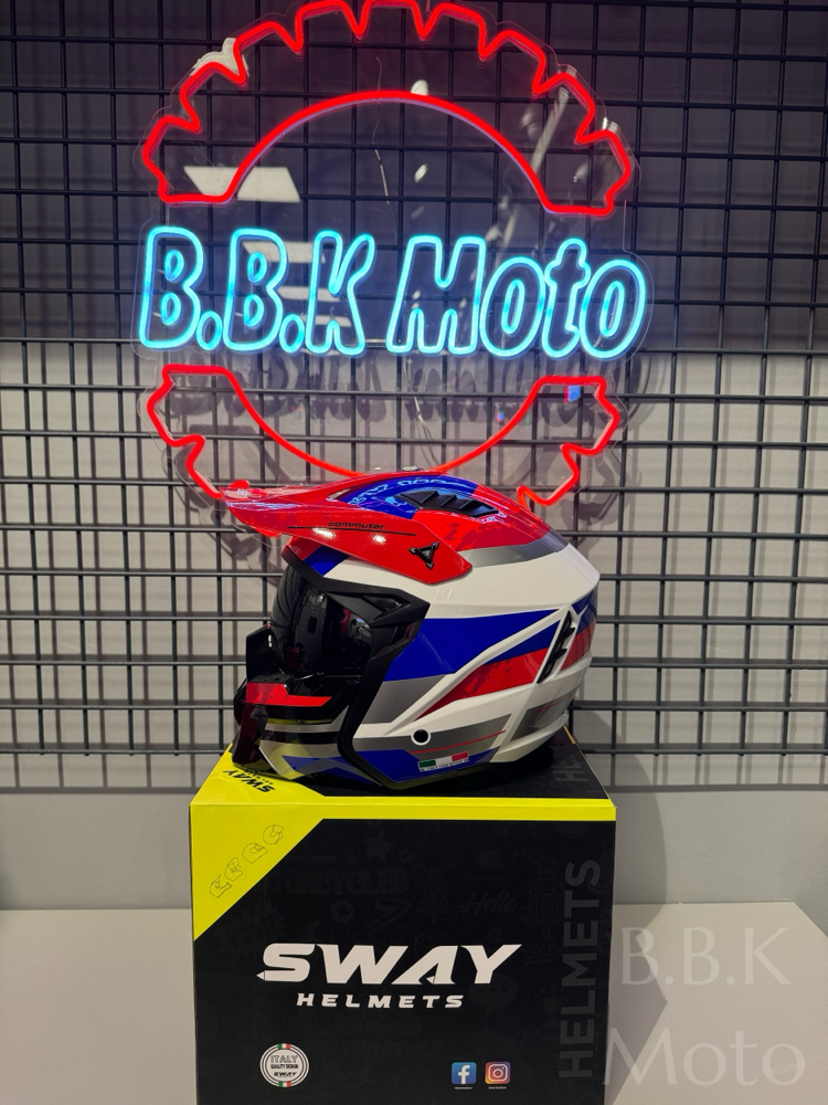 SW X1 SEUL MODÜLER KASK WHITE /RED
