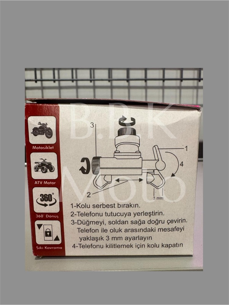 IXANN AYNA DİBİ BAĞLANTILI TELEFON TUTUCU 