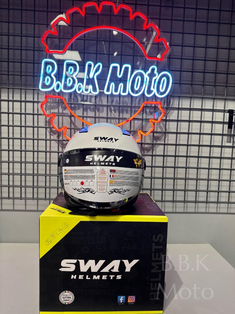 SWAY 765 KASK GLOSS WHITE