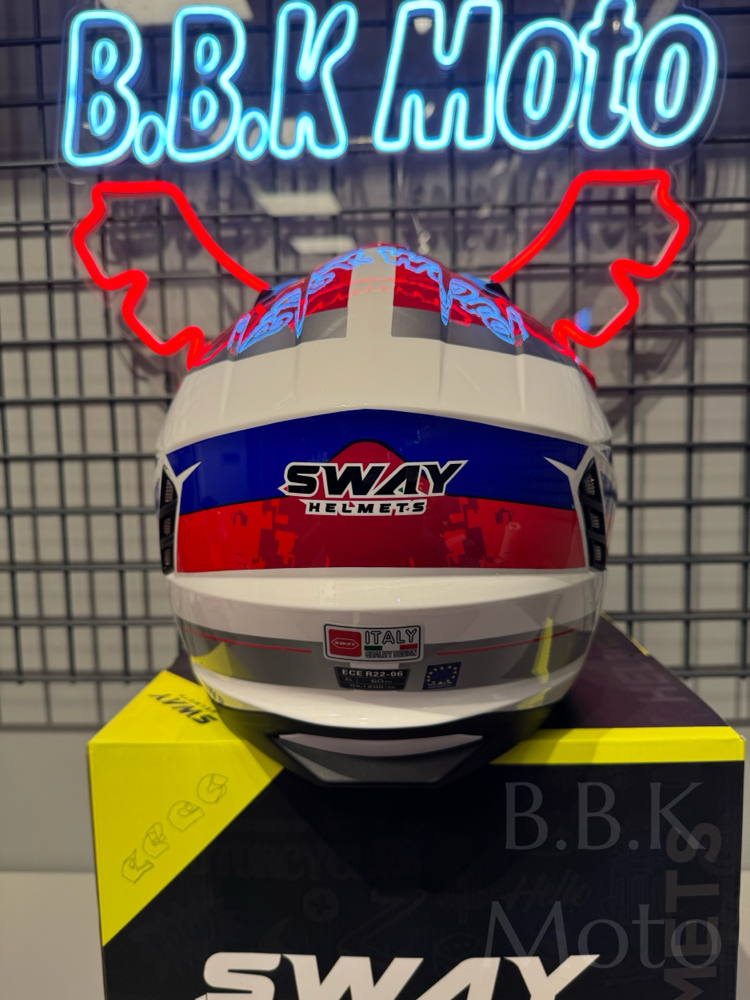 SW X1 SEUL MODÜLER KASK WHITE /RED