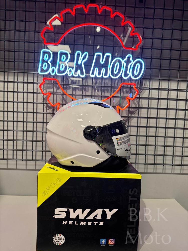 SWAY 765 KASK GLOSS WHITE
