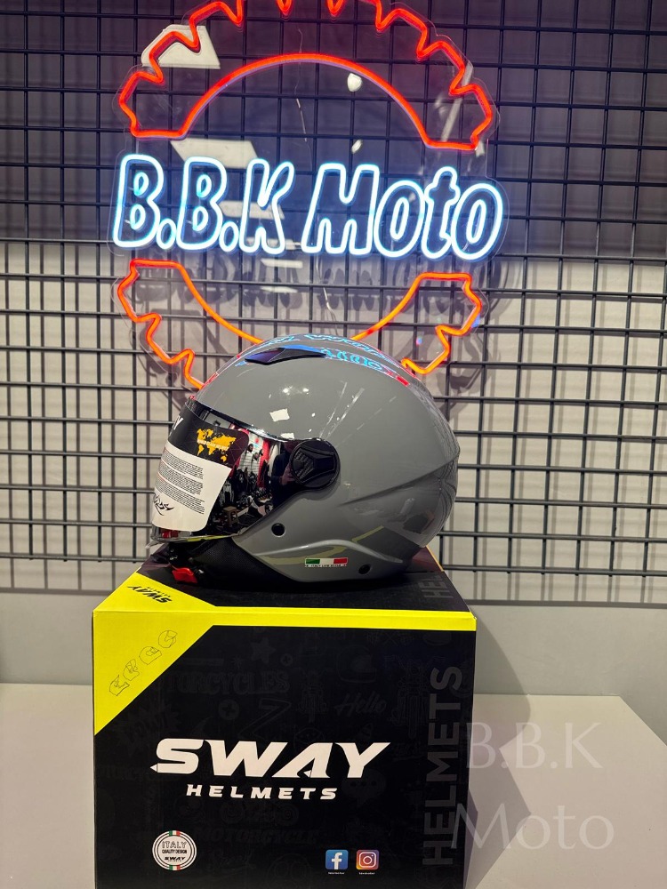 SWAY 765 KASK GLOSS GREY