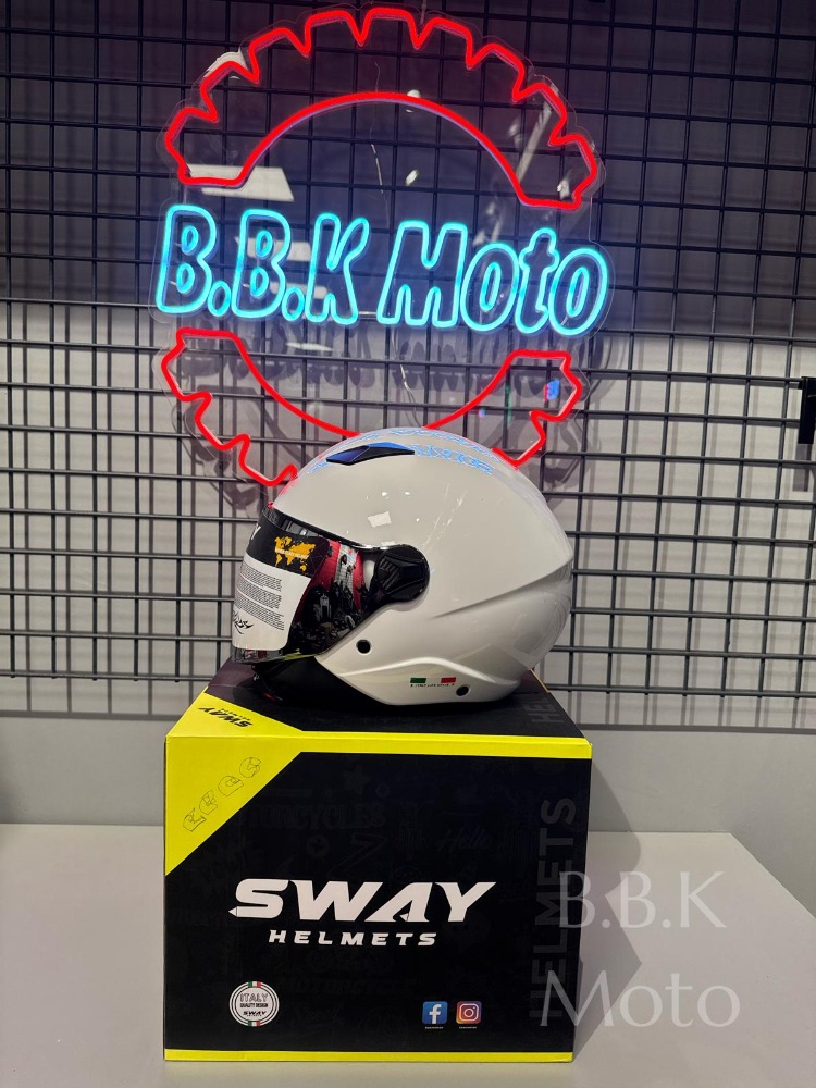SWAY 765 KASK GLOSS WHITE