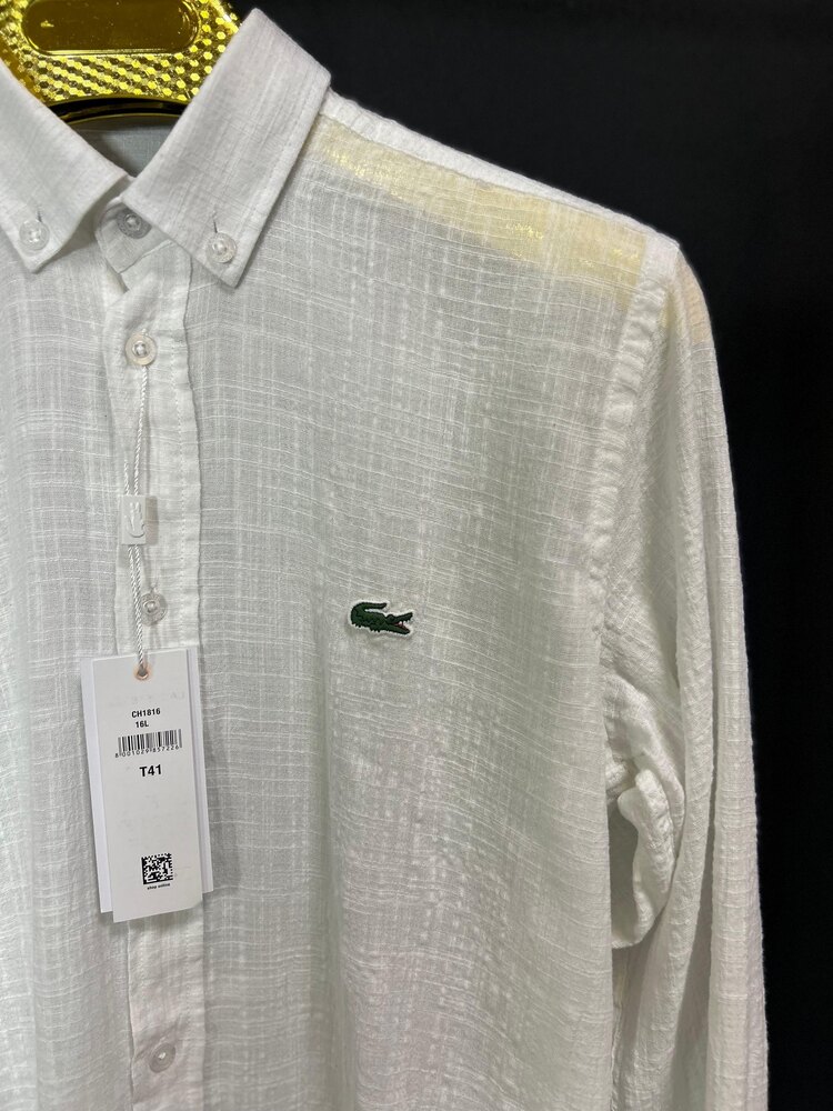 Lacoste Premium Keten Gömlek