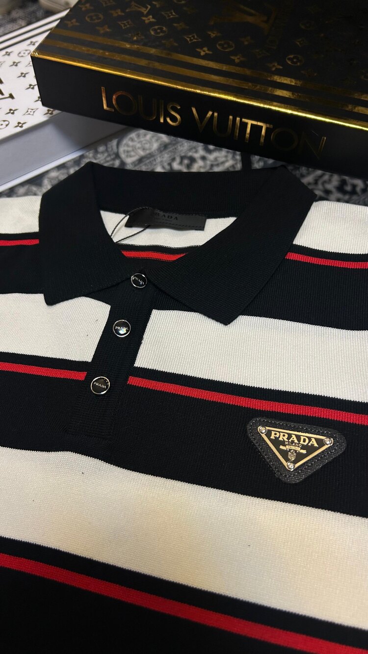 Prada Premium polo Yaka Triko