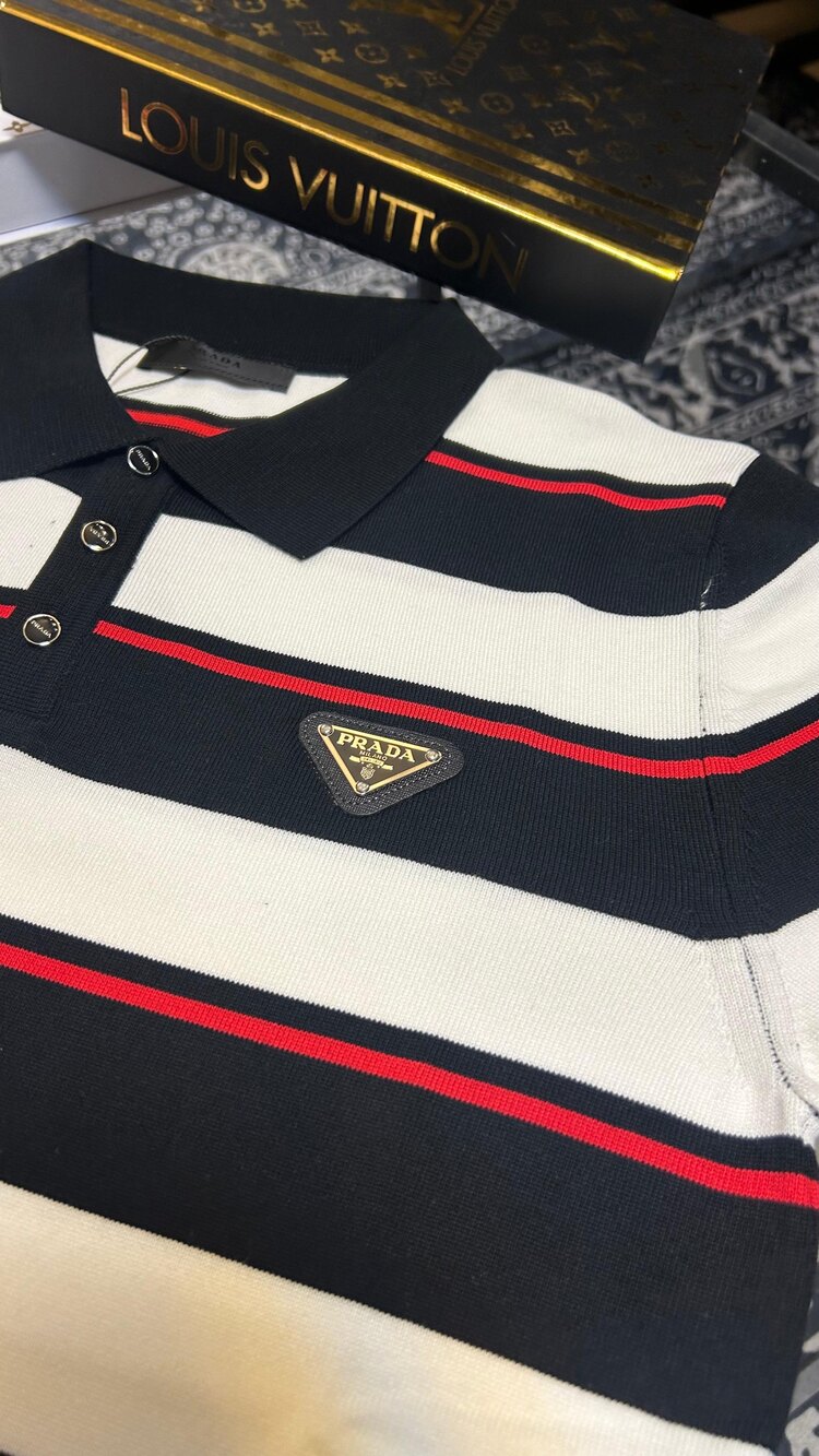 Prada Premium polo Yaka Triko