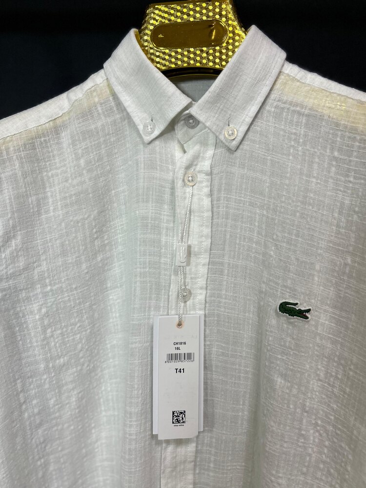 Lacoste Premium Keten Gömlek