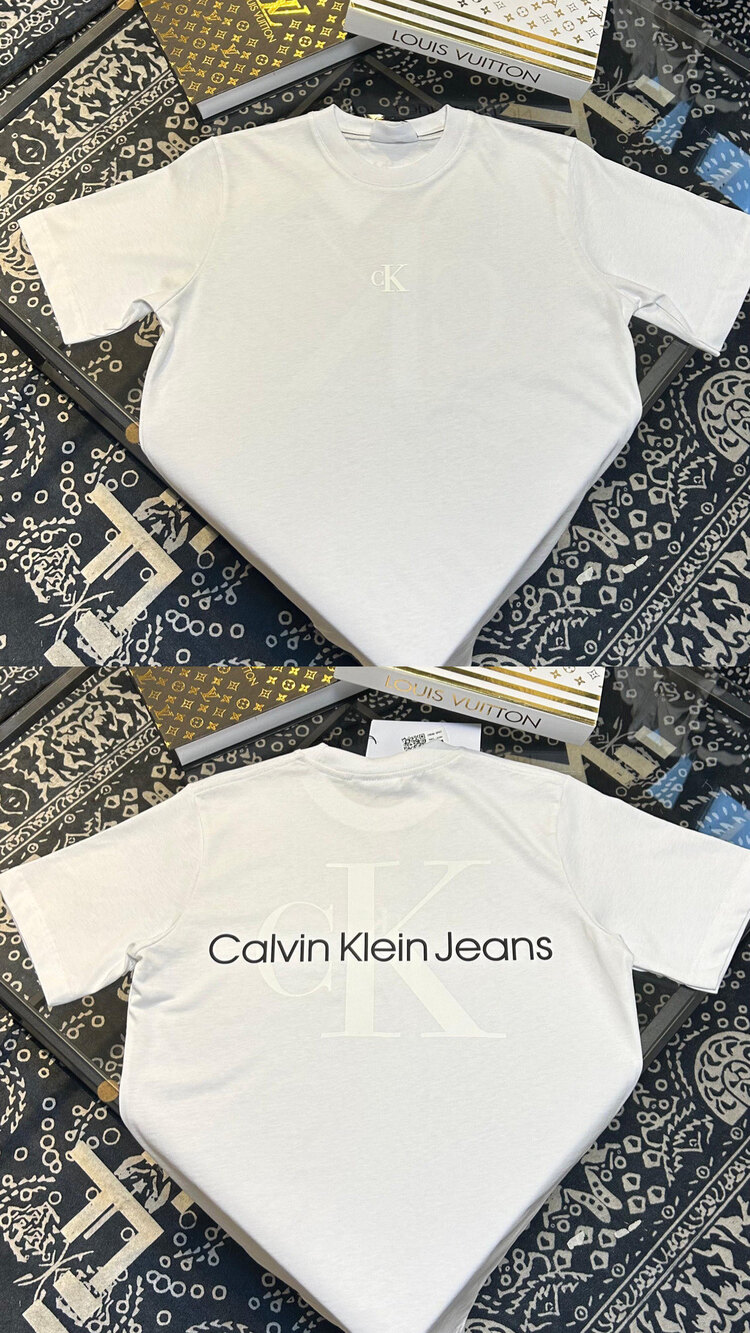 Calvın Klein Ön ve Arka Detaylı Premium T-shirt
