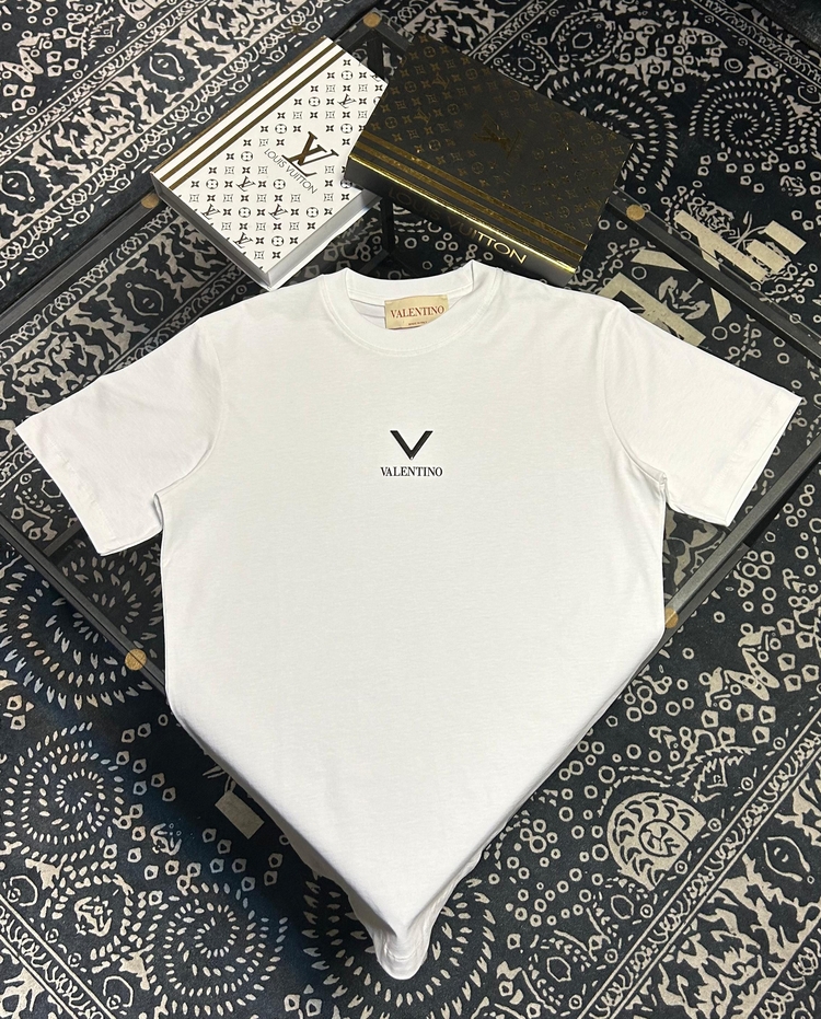 Valentino Demir Detaylı Premium T-shirt