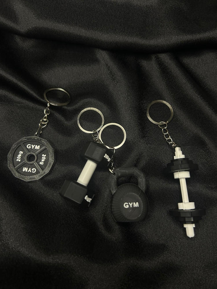 Gym set anahtarlıklar 4 adet