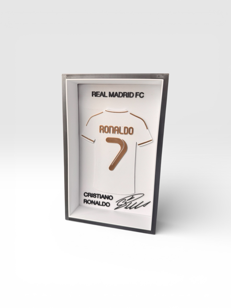 Cristiano Ronaldo 3D forma tablo