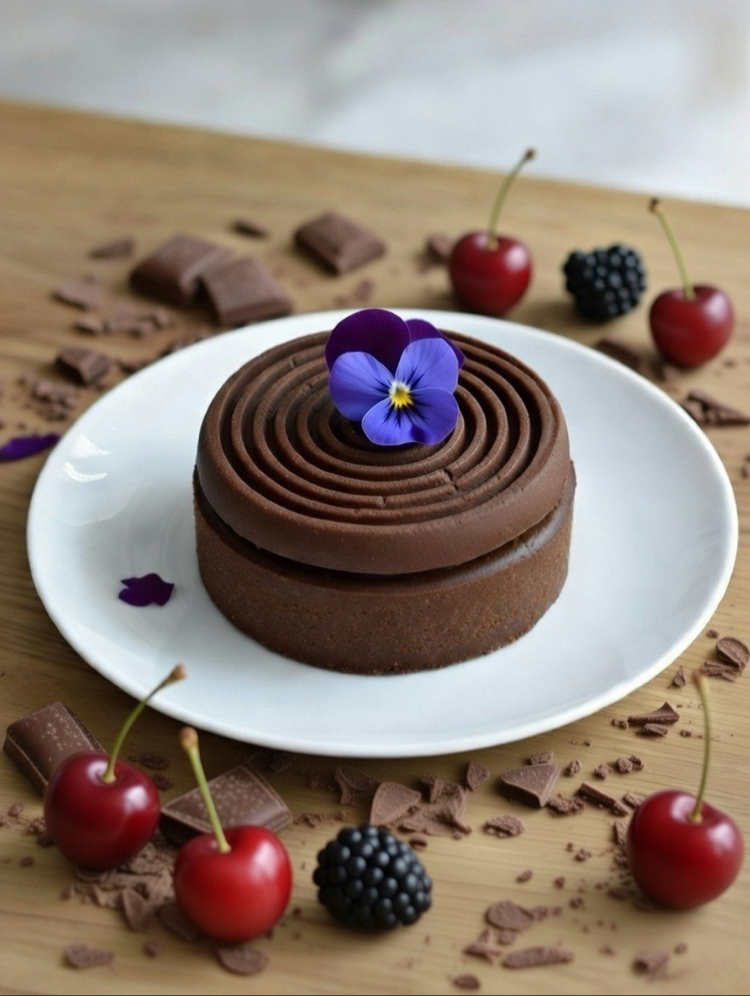 Çikolatalı Vişneli Tart