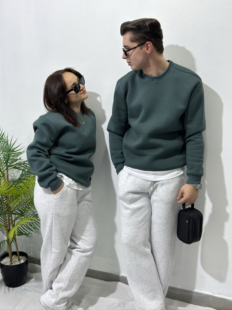 Koyu Yeşil Sweatshirt