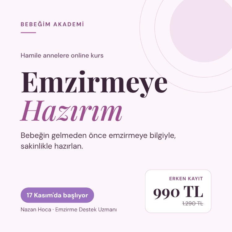 Emzirmeye Hazırım – Hamile Annelere Online Emzirme Hazırlık Kursu