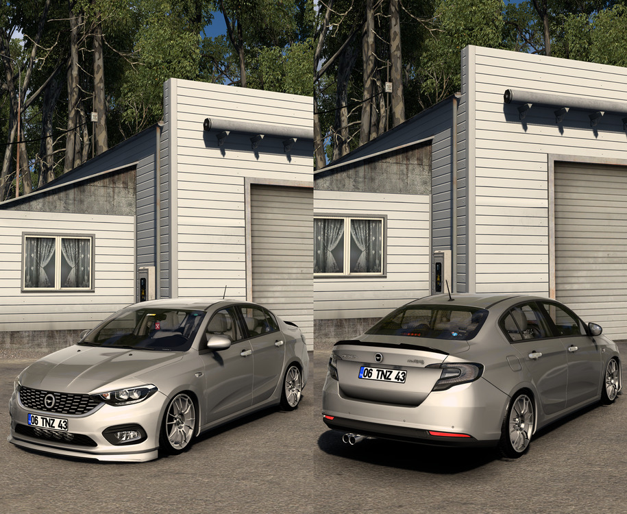 ETS2 EGEA 1.3 MUTİJET 1.6 MEGA MOD