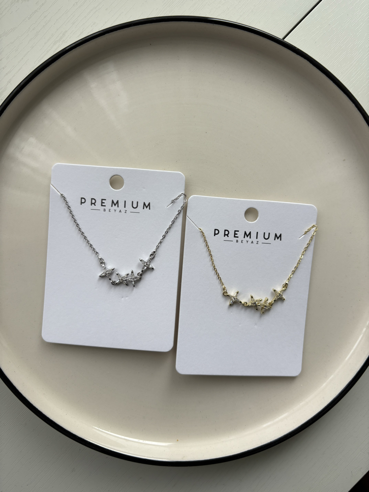 Premium özel seri yıldız yolu kolye 