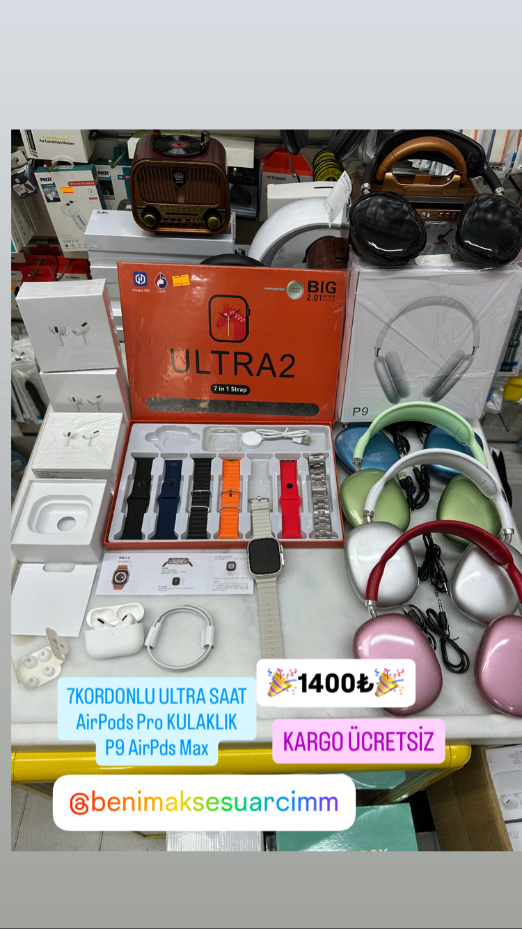 7 Kordonlu set