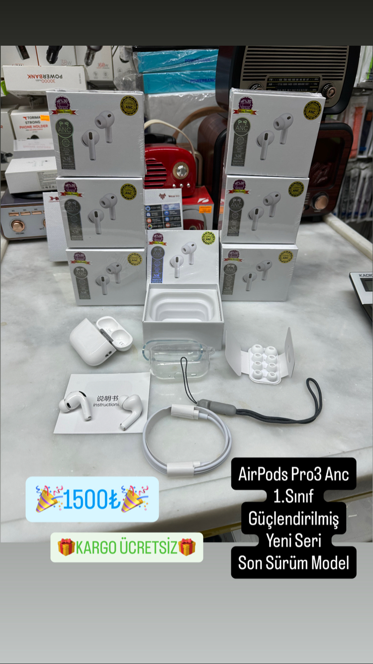 En güncel AirPods pro3 anc