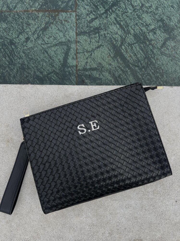 Mira Leather Clutch