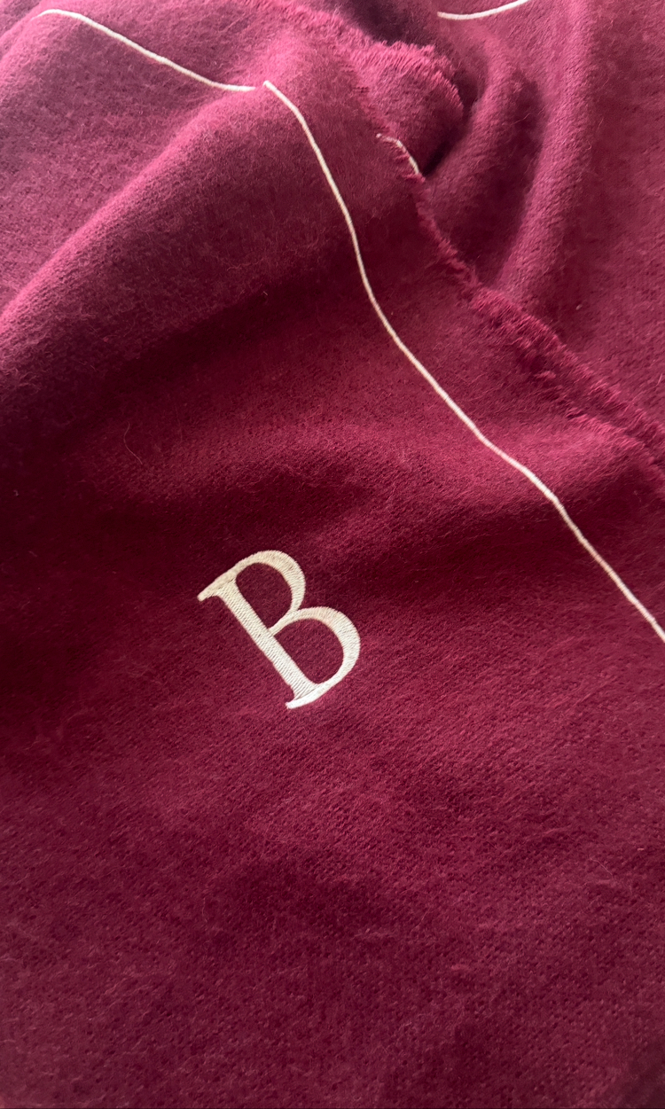 BerGu Winter Scarf Atkı Bordo