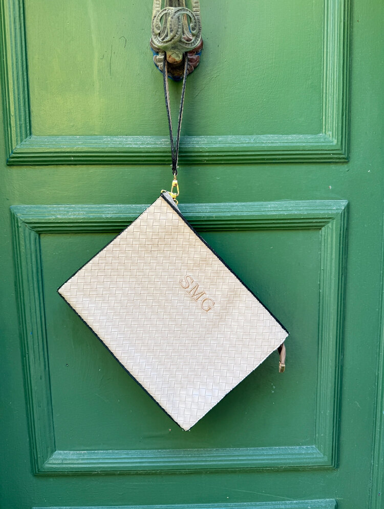 Mira Leather Clutch