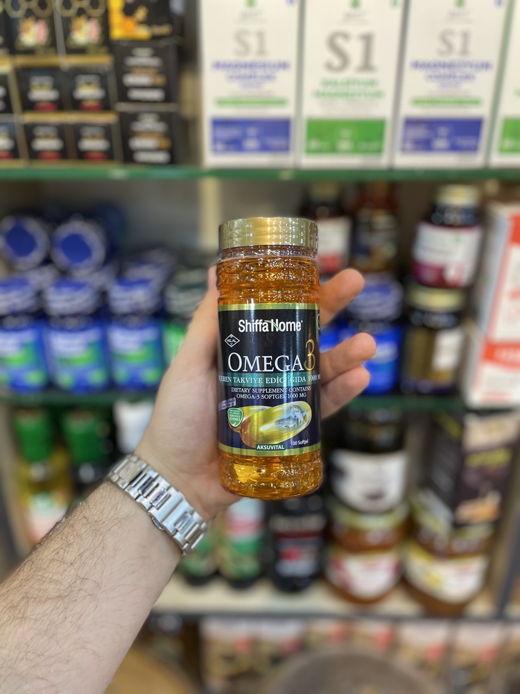 Shiffa Home Omega-3 Balık Yağı 1000mg 100Tablet