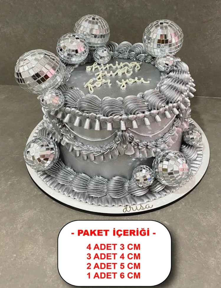 Disko Topu Pasta Seti - 3