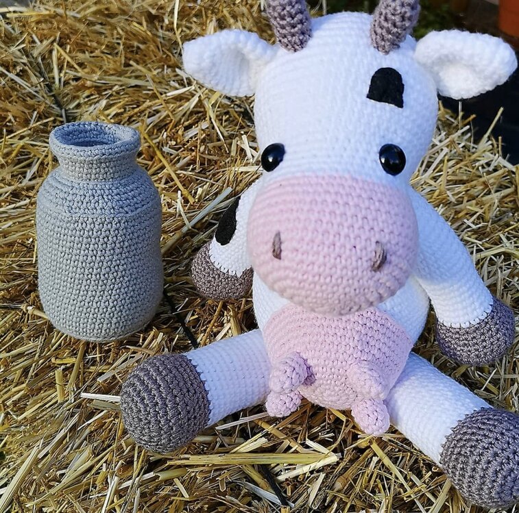 Sütlü İnek Tarifi Amigurumi