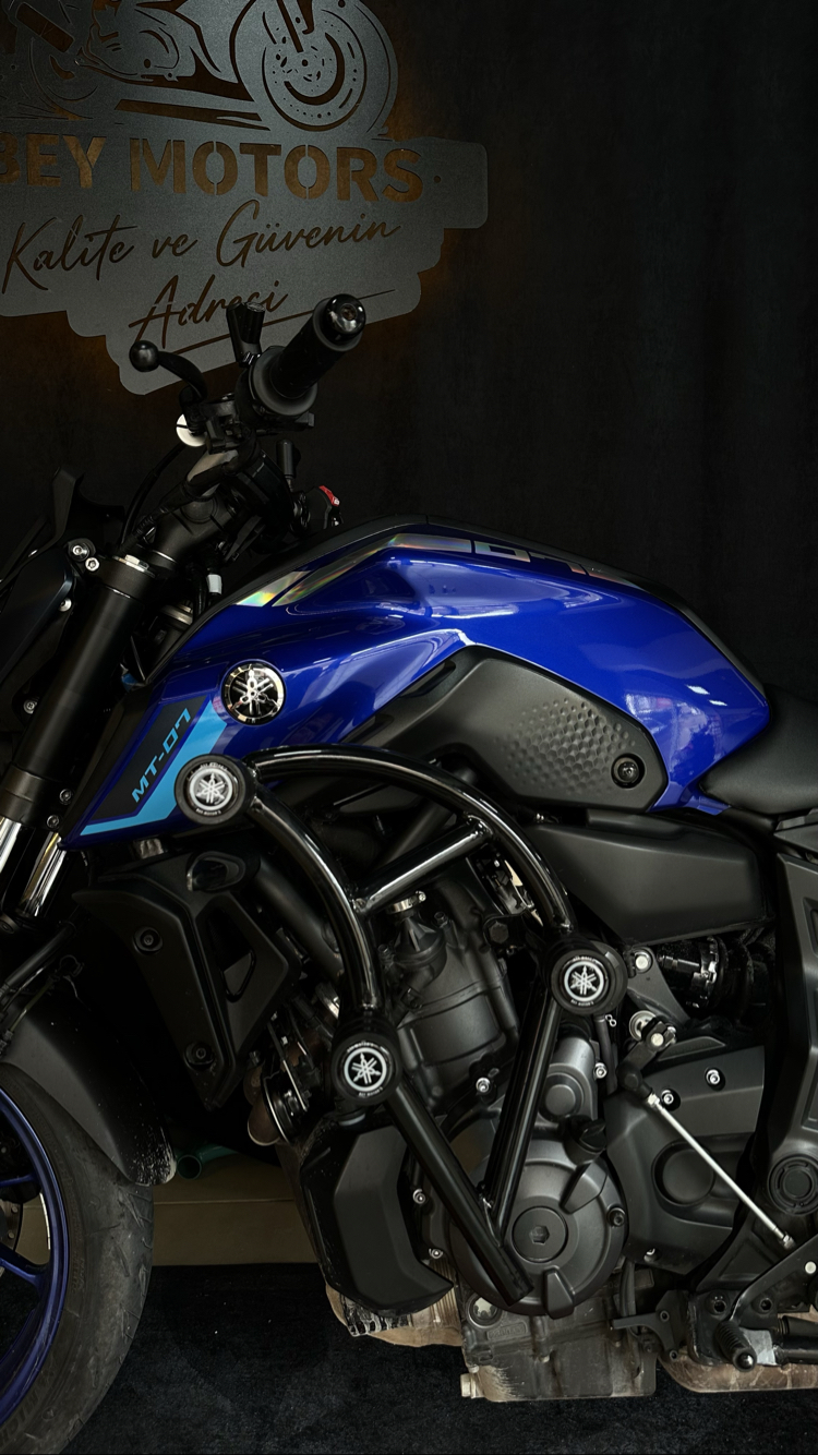YAMAHA MT07 KORUMA DEMİRİ SİYAH