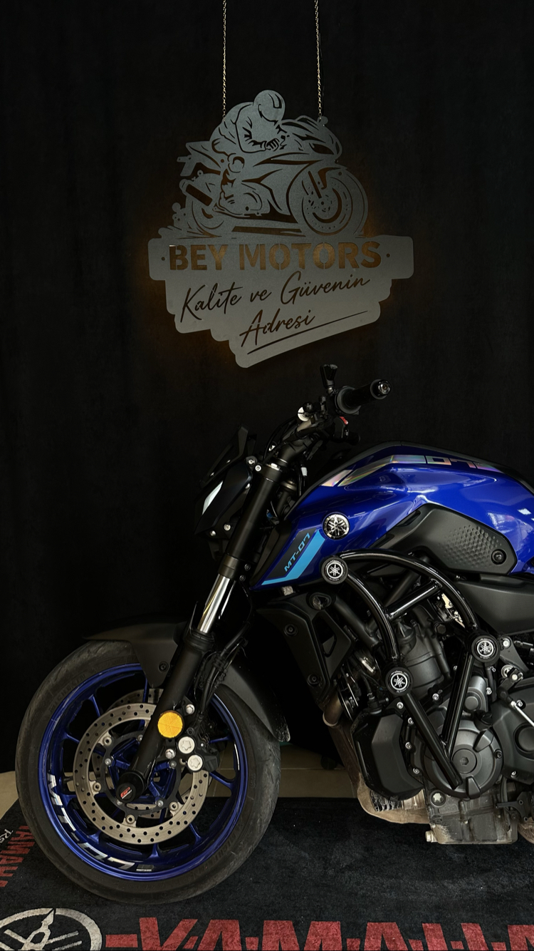 YAMAHA MT07 KORUMA DEMİRİ SİYAH