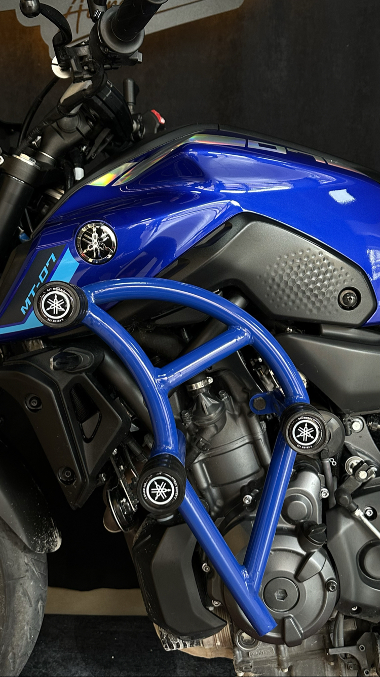 YAMAHA MT 07 KORUMA DEMİR İCON BLUE 