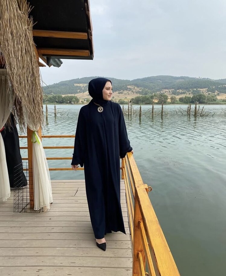 LACİVERT 2’Lİ ABAYA