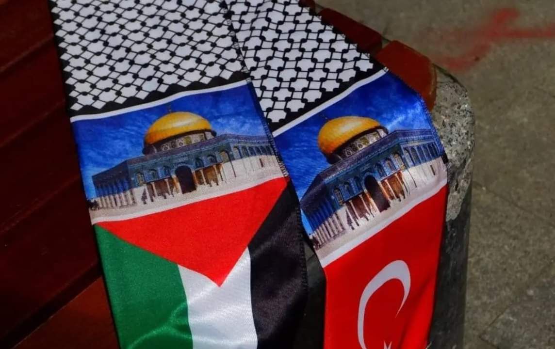 Filistin Dijital Baskılı atkı