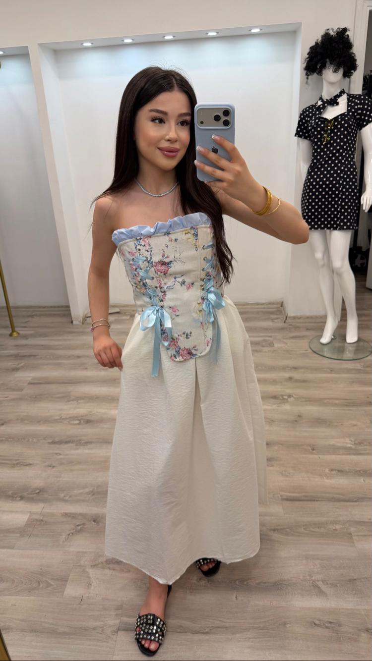 Çiçekli Korse 