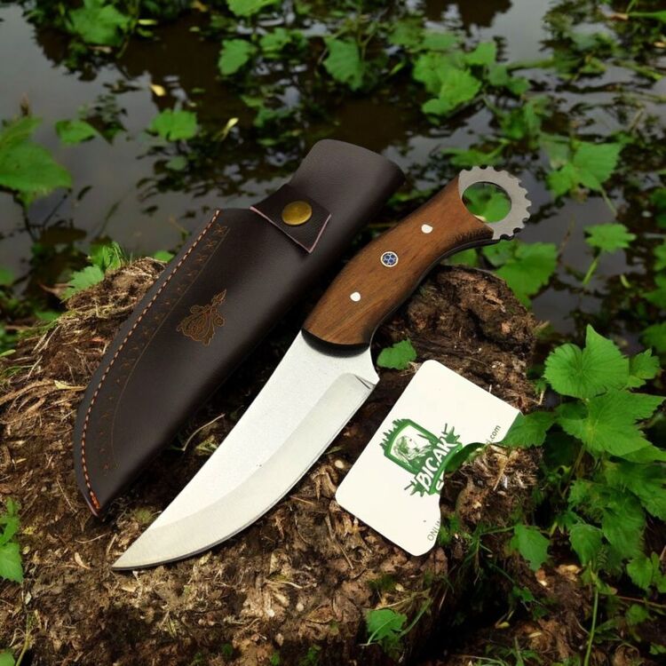 El Yapımı Tırtıklı Hançer Model 4116 Steel