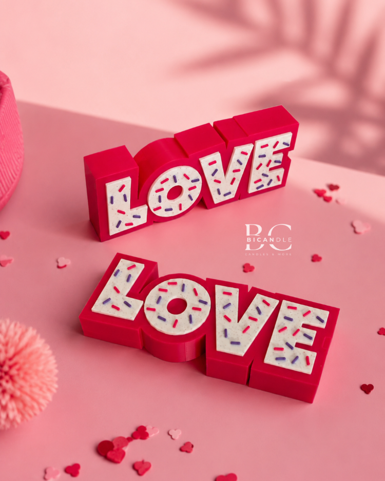 "LOVE" Yazı Dekoru