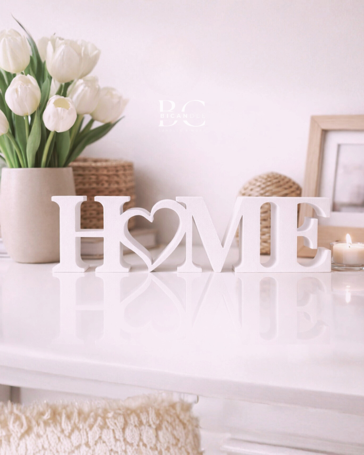 "HOME" Yazı Dekoru