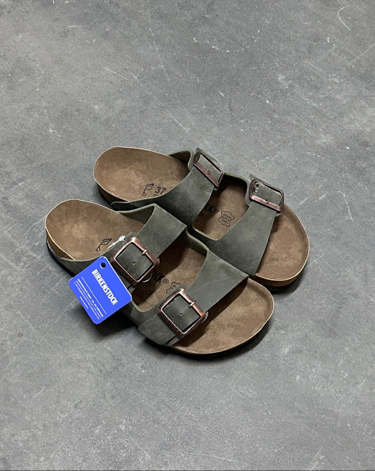 Birkenstock Arizona koyu yeşil