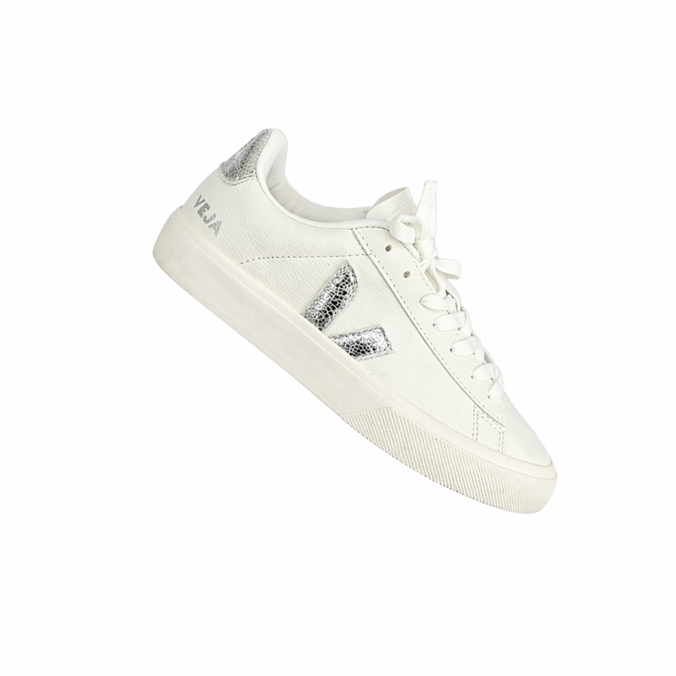 Veja V-12 Leather ‘ White Silver ‘