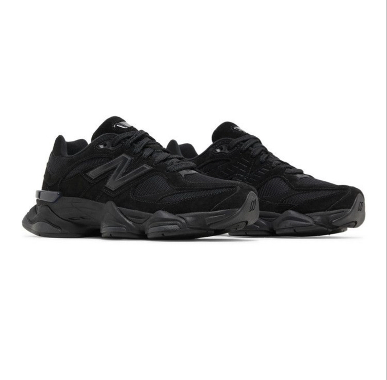 New Balance 9060 ‘ Triple Black Suede ‘